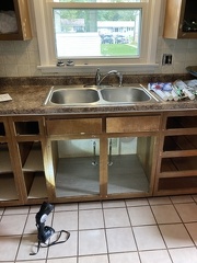 Kitchen Sink Installed